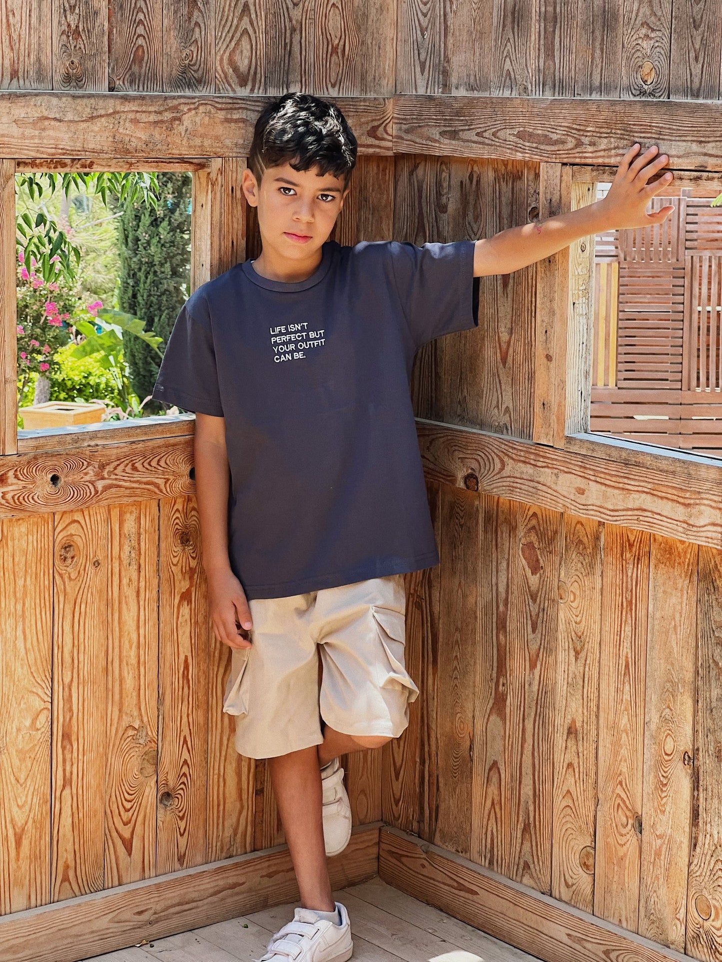 Explorer Beige Shorts