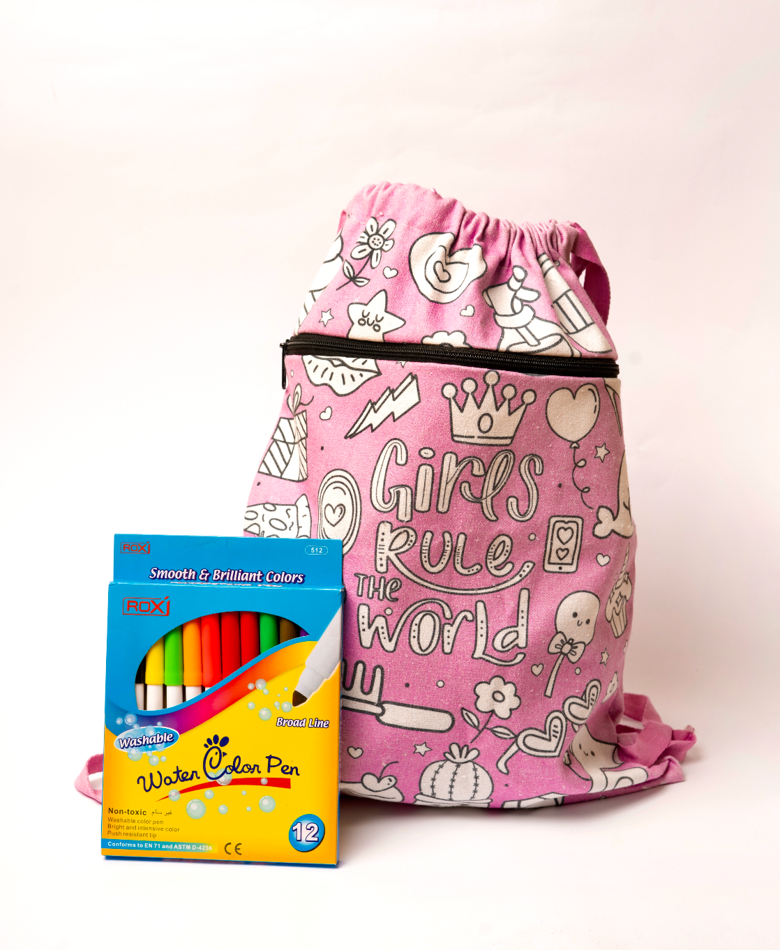 Coloring Drawsting Bags
