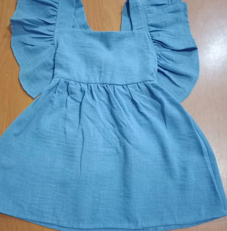 Flutter Sleeve Dress