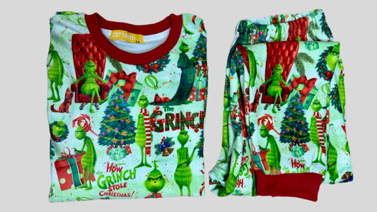 Grinchmas Fleece Pyjama