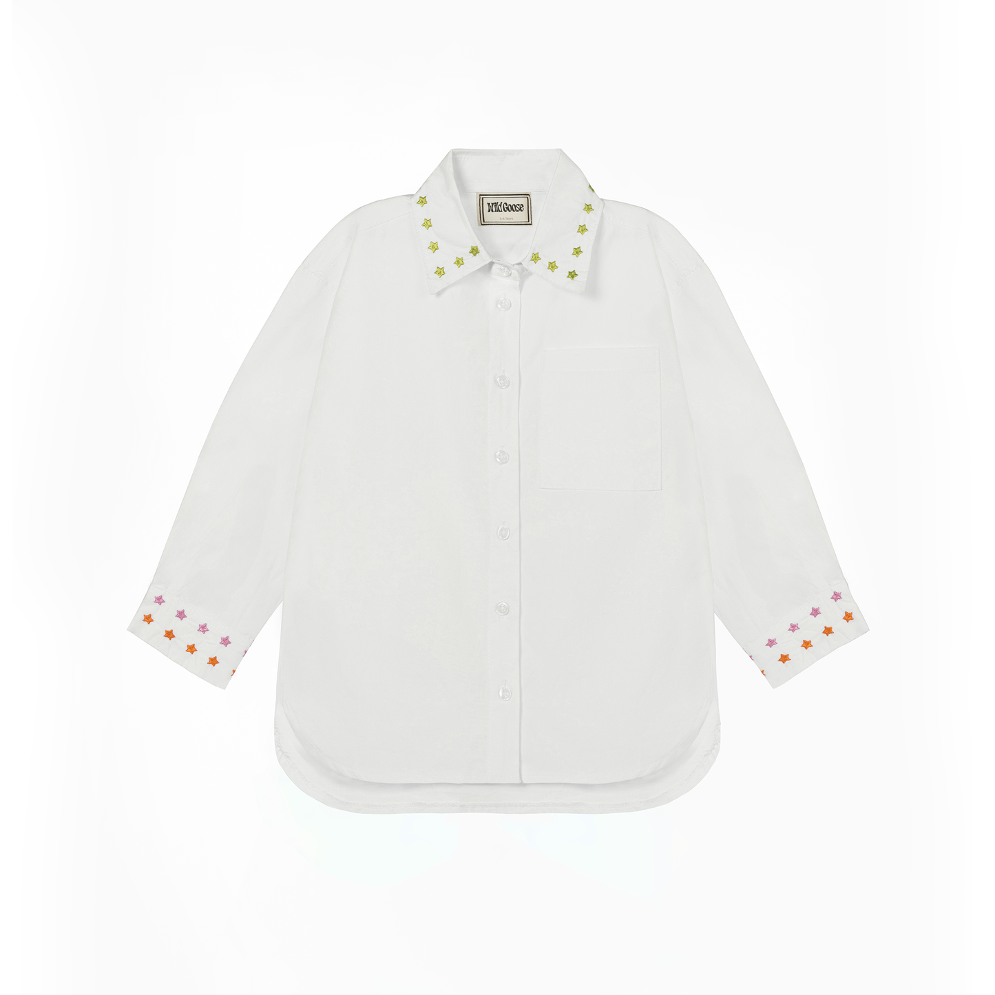 Baby White Stars Shirt