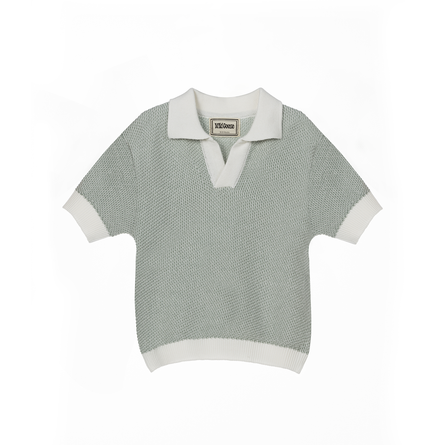 Green Knit Polo