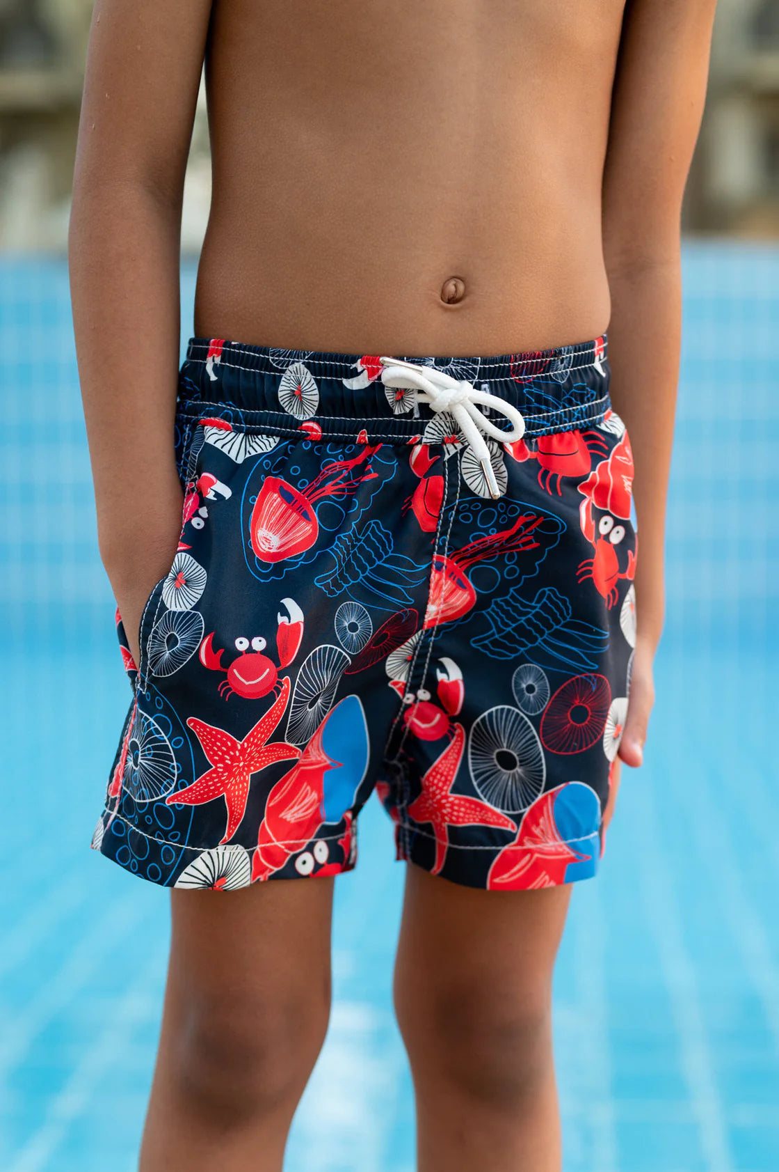 Crabs & Star Fish Boys Swimsuit