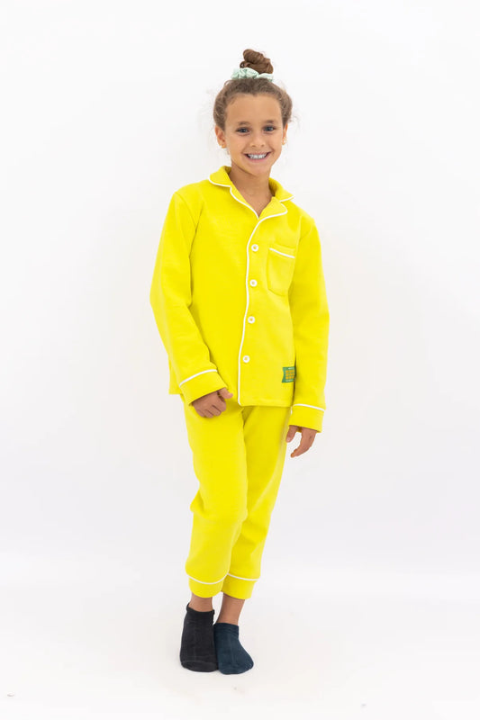 Yellow Cotton Pyjama