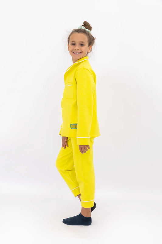 Yellow Cotton Pyjama