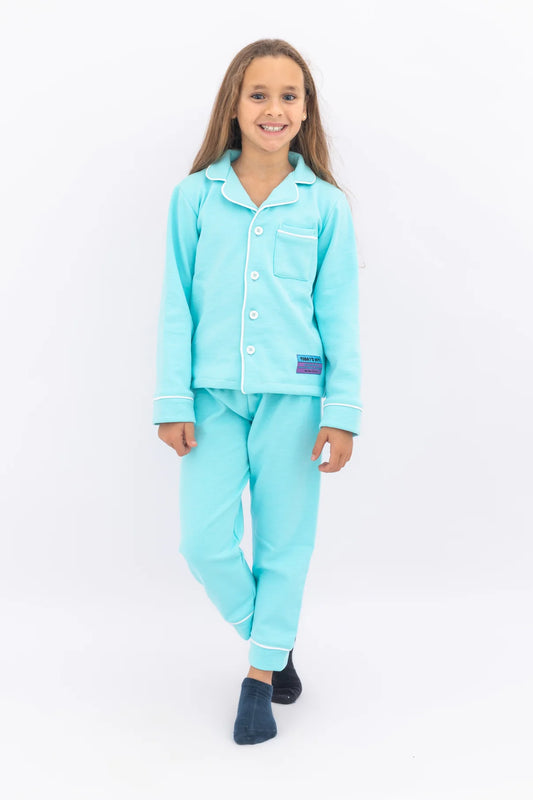 Baby Blue Cotton Pyjama