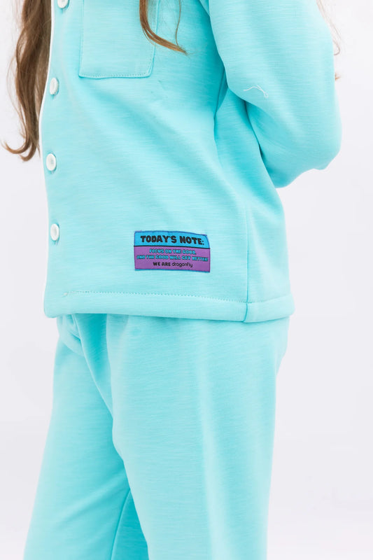 Baby Blue Cotton Pyjama