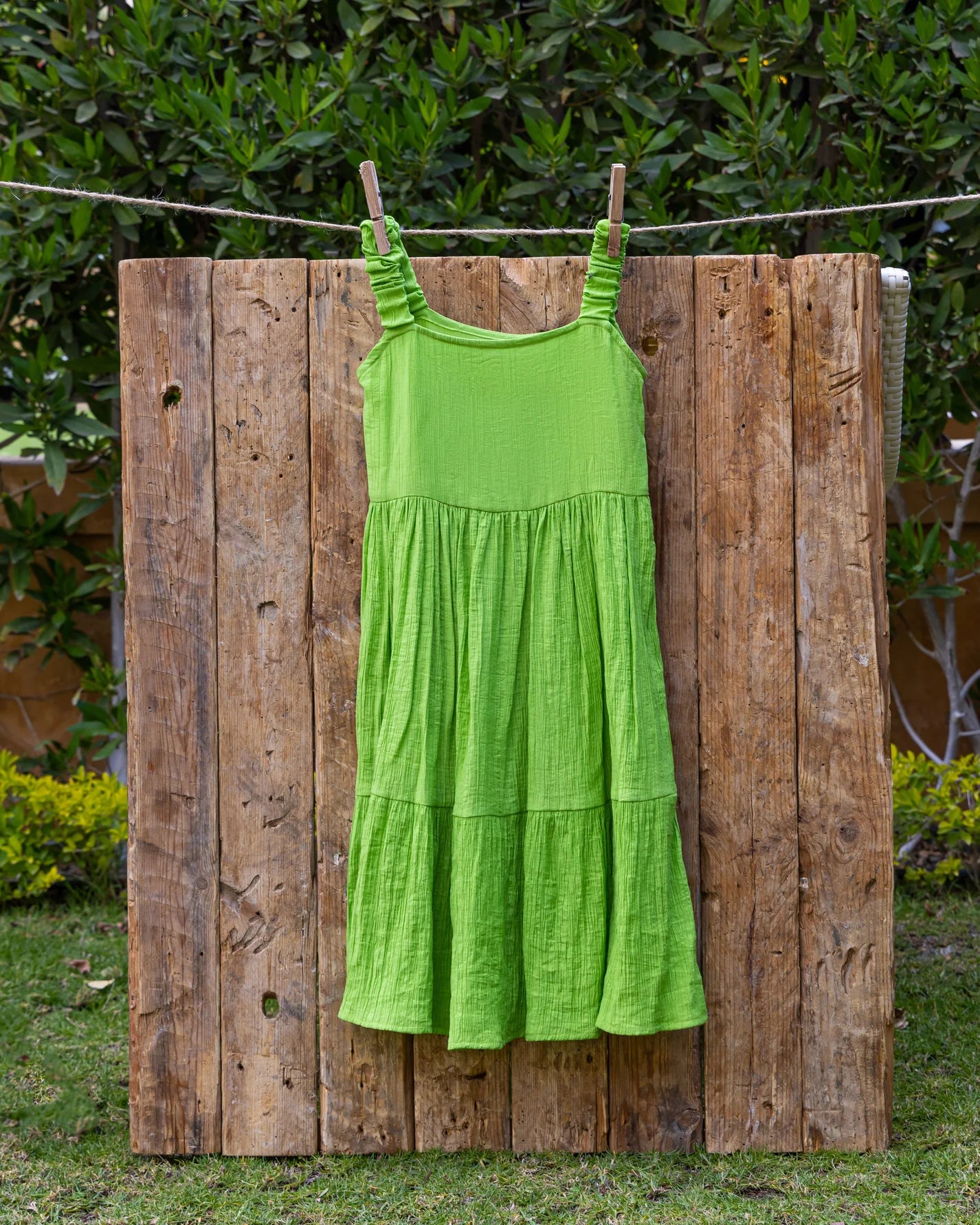 Green Twirl Dress