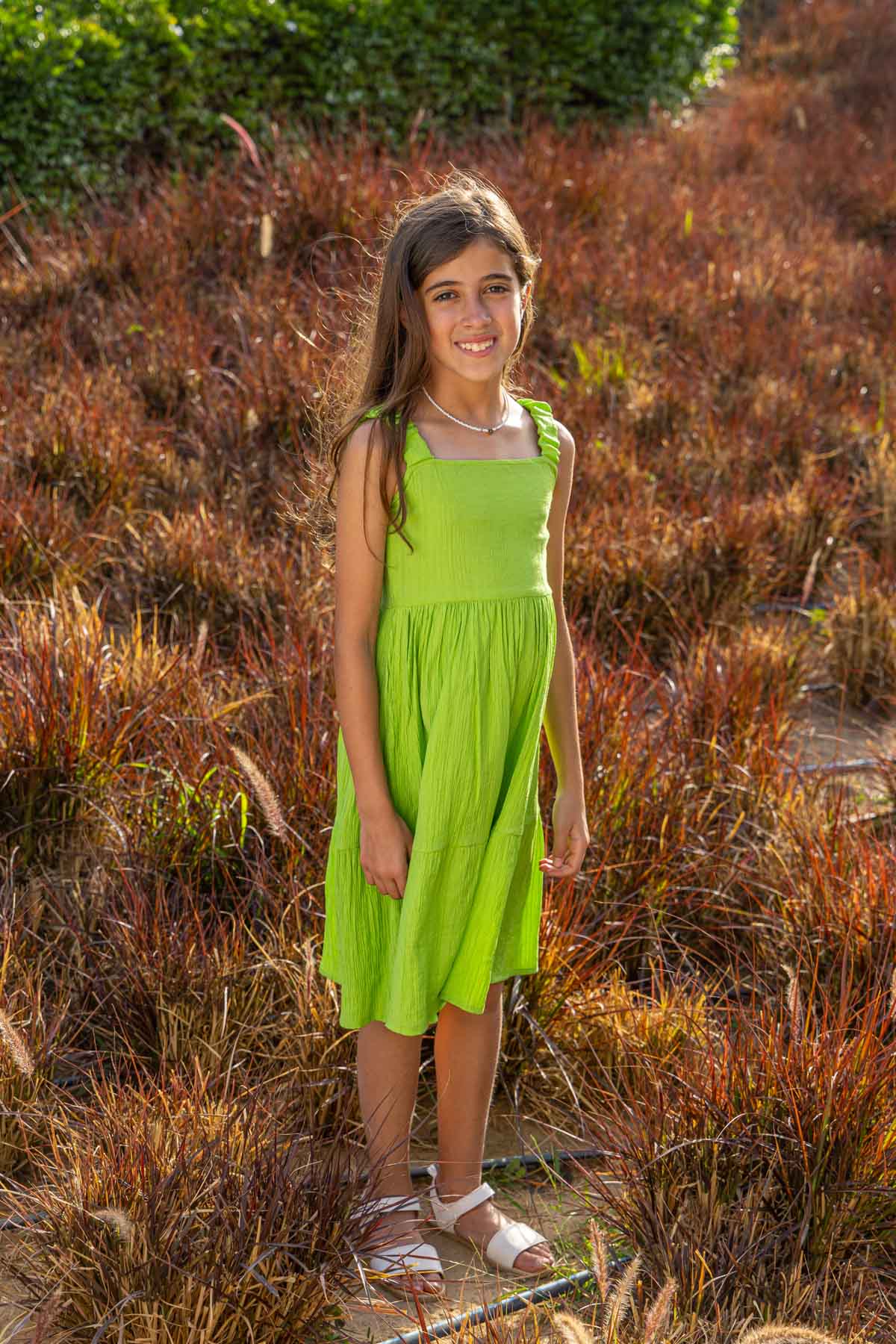 Green Twirl Dress