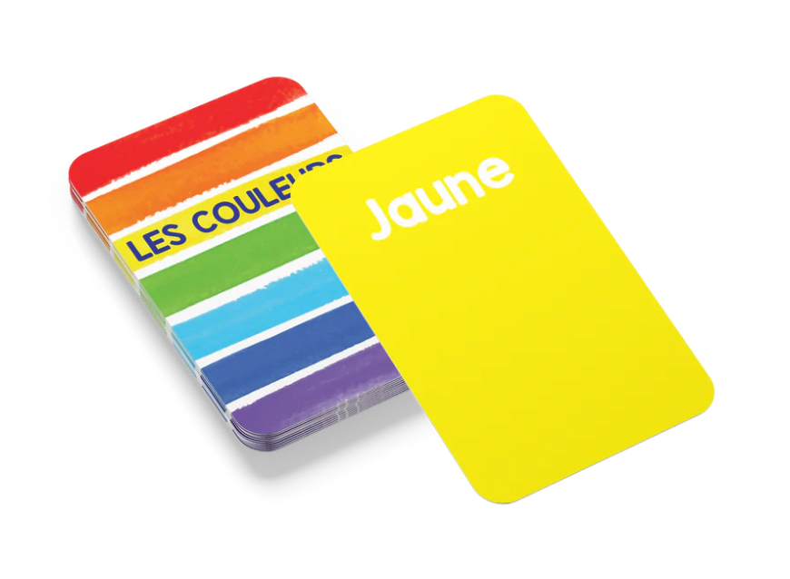 French Colours Flashcards