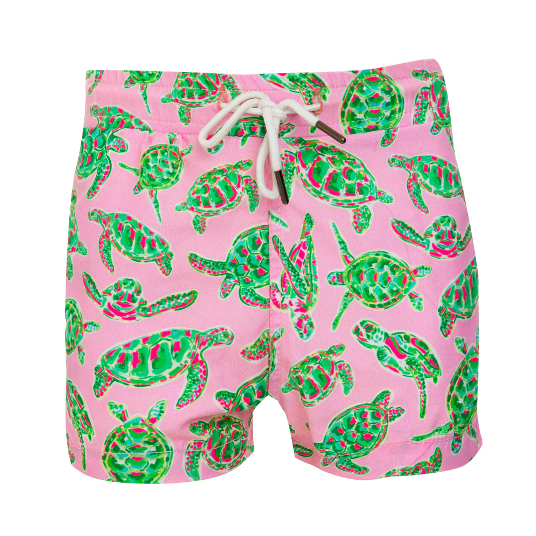 Pink Turtle Boys Swimsuit