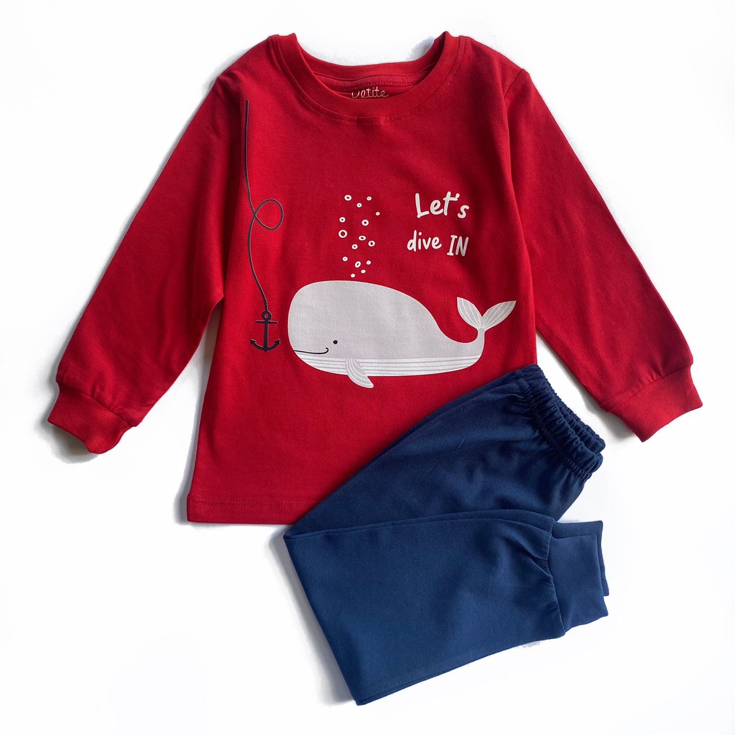Red Whale Pyjama