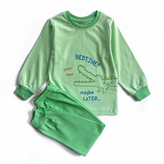 Baby Green Crocodile Pyjama