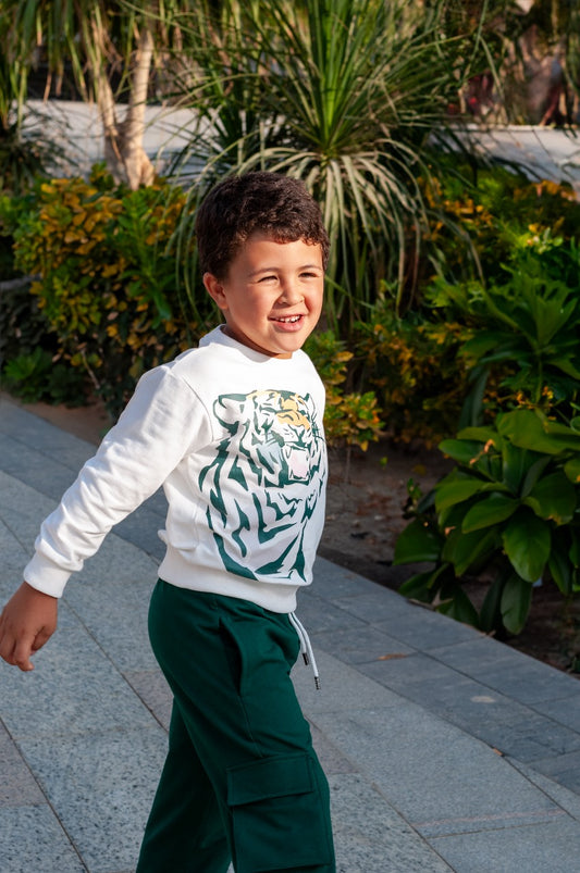 "Wild Tiger" Crew Neck