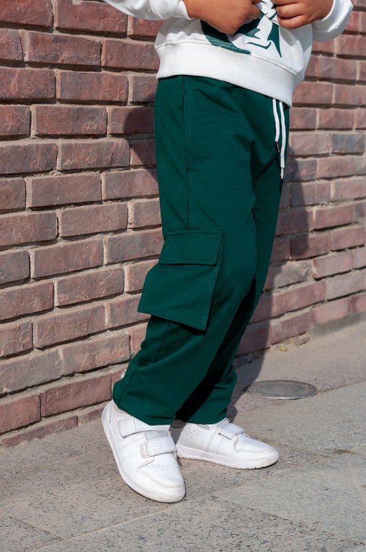 Cargo Olive Jogging Trousers