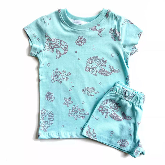 Baby Blue Mermaid Pyjama