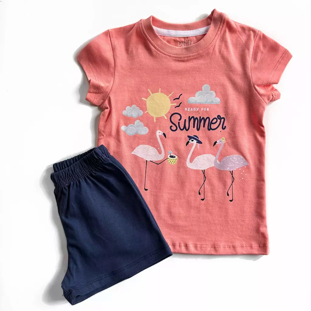 Baby Summer Flamingo Pyjama