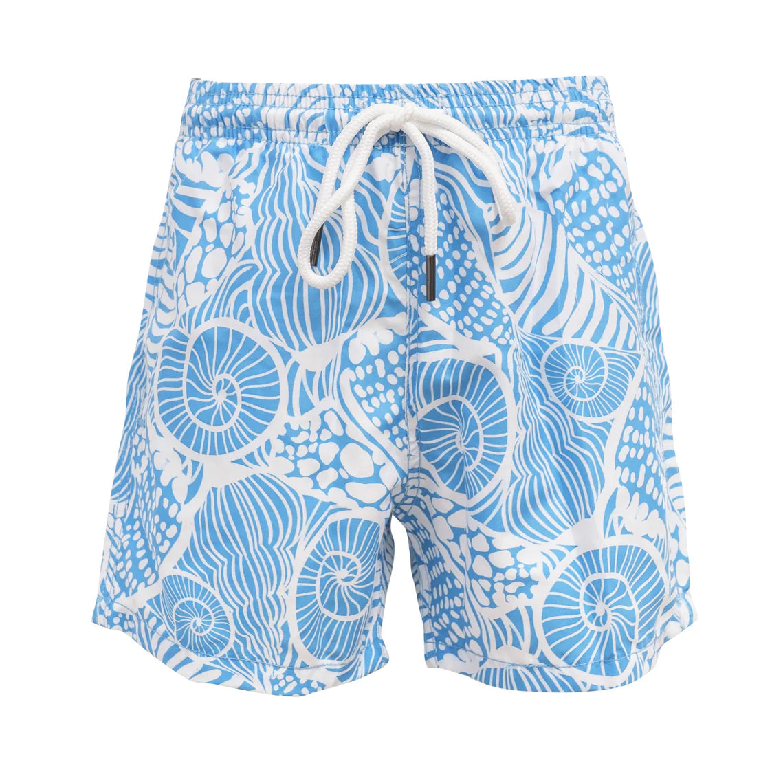 Blue Abstract Seashells Swimsuit