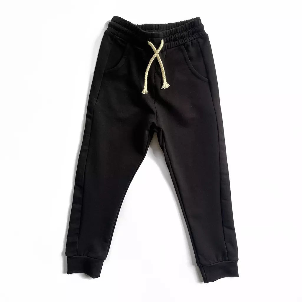 Black Unisex Sweatpants