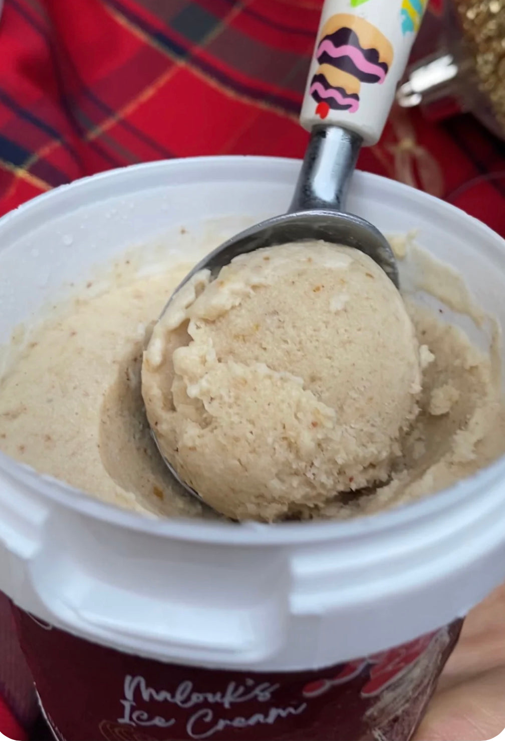 Cinnamon Roll Ice Cream