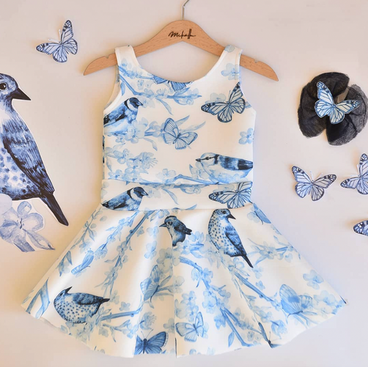 Bleu Blanc Dress