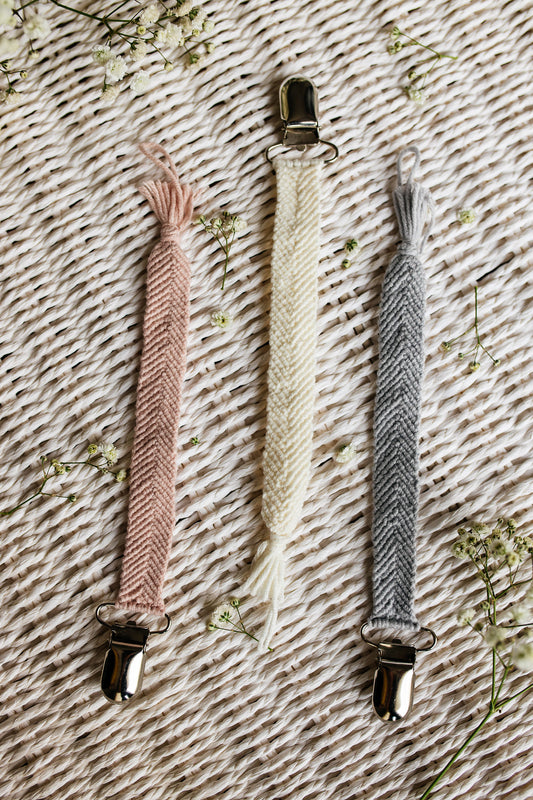 Metal Pacifier Clips